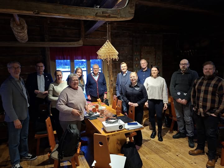 Yrittäjäyhteistyötiimi palaveerasi 27.1. Peltolassa